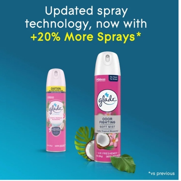 4-Glade Odor Fighting Soft Mist Air Freshener Room Spray - Picture 6 of 15